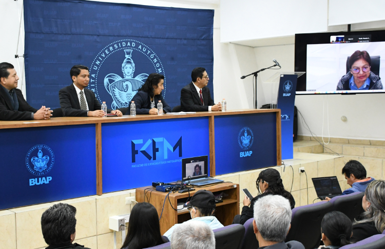 Facultad Físico Matemáticas es referente en investigación: Lilia Cedillo