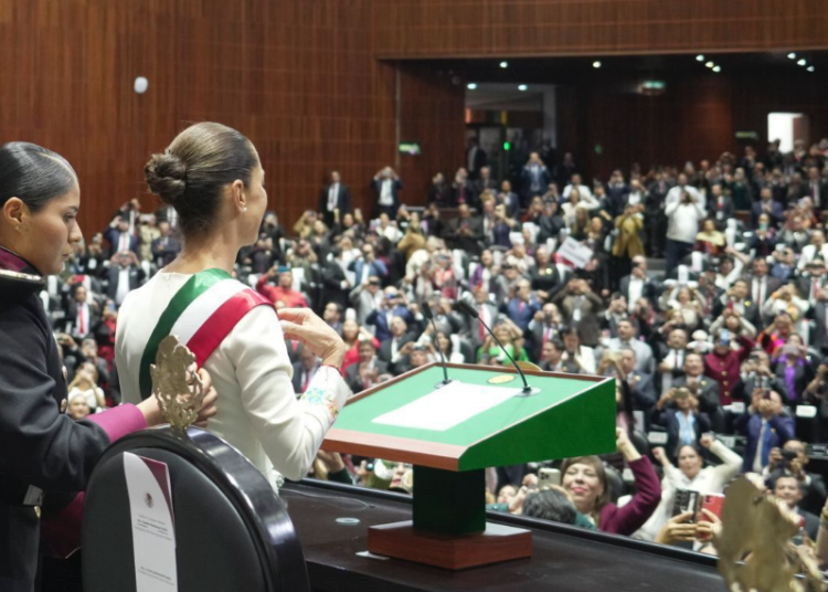 Éste es el discurso que dio Claudia Sheinbaum en la toma de posesión