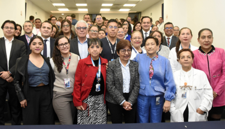 Lilia Cedillo celebra logros del Hospital Universitario de Puebla
