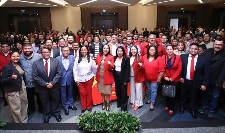Liz Sánchez consolida bloque petista poblano