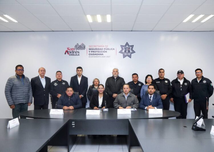 Cuautle instala Mesa de seguridad y justicia en San Andrés Cholula