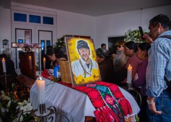 Claman justicia por asesinato del padre Marcelo Pérez en Chiapas
