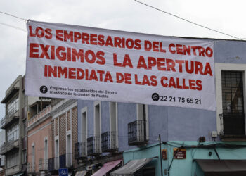 Comerciantes reportan 70% de afectaciones en sus ventas por cierre de calles