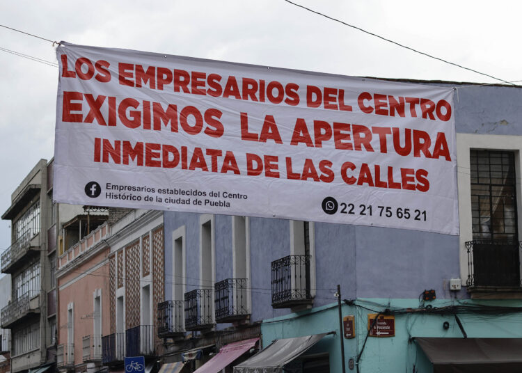 Comerciantes reportan 70% de afectaciones en sus ventas por cierre de calles