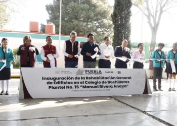 Gobierno estatal rehabilita espacios educativos del Colegio de Bachilleres
