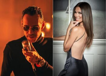 Marc Anthony y Roselyn Sánchez en los Latin Grammy en Miami