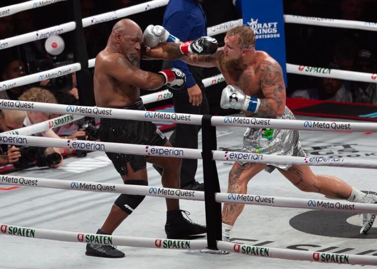 Netflix asegura que 60 millones de hogares vieron la pelea entre Jake Paul y Mike Tyson