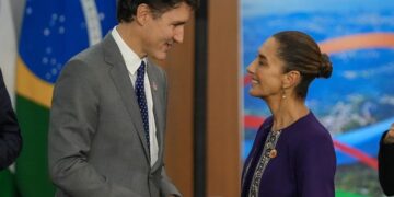 Trudeau plantea a Sheinbaum inquietudes sobre inversiones chinas en México