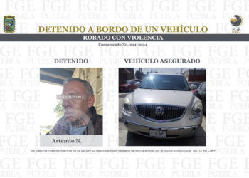 Detenido a bordo de un vehículo robado con violencia