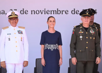 La armada de México es un baluarte de libertad, independencia y democracia que contribuye al desarrollo nacional: Presidenta Claudia Sheinbaum