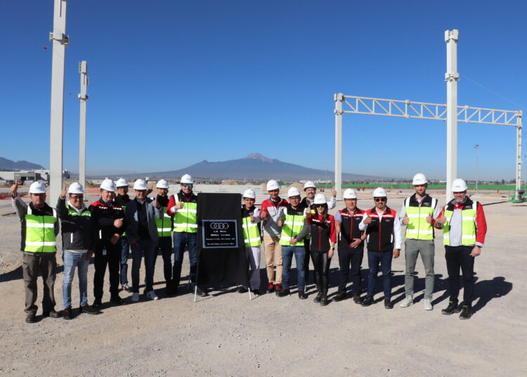 Audi México ya construye su Nave de Ensamble de Baterías de Alto Voltaje