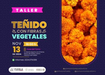 Secretaría de Cultura dará talleres para la reutilización del cempasúchil