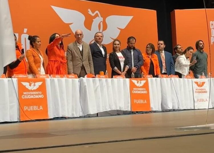 Fedrha Suriano, es la nueva coordinadora operativa de Movimiento Ciudadano en Puebla