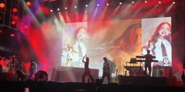 Paty Cantú abre concierto de los Ángeles Azules en la Ibero Puebla