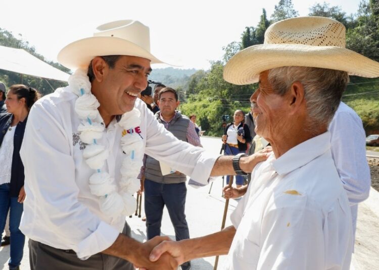 Deja huella gobierno de Sergio Salomón Céspedes en todos los municipios