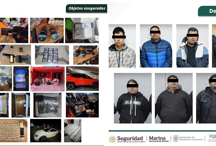 Ejecutan 5 órdenes de cateo en 3 alcaldías y aseguran más de 600 kg de marihuana