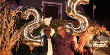 José Bayro y Roberth Smith celebran 25 años con sus bodas de plata
