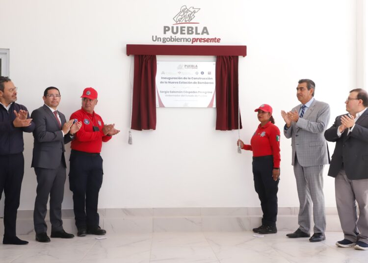 Fortalecen respuesta ante emergencia con nueva estación de bomberos