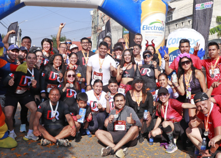 Todo un éxito carrera de 3 y 5 km en Cuautlancingo
