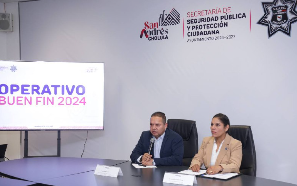 Lupita Cuautle anuncia operativo de seguridad por Buen Fin 2024