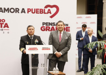 La narrativa de seguridad en Puebla: Un vicealmirante al frente