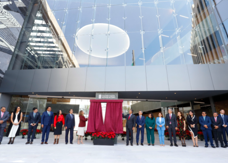 VIDEO: Sergio Salomón inaugura el nuevo edificio del Congreso del Estado