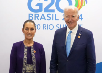 Claudia en Brasil: Liderazgo y compromiso con las mujeres de México