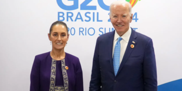 Claudia en Brasil: Liderazgo y compromiso con las mujeres de México