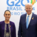 Claudia en Brasil: Liderazgo y compromiso con las mujeres de México