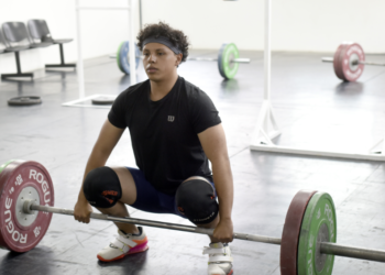 Lilia Cedillo inaugura ampliación del gimnasio para halterofilia