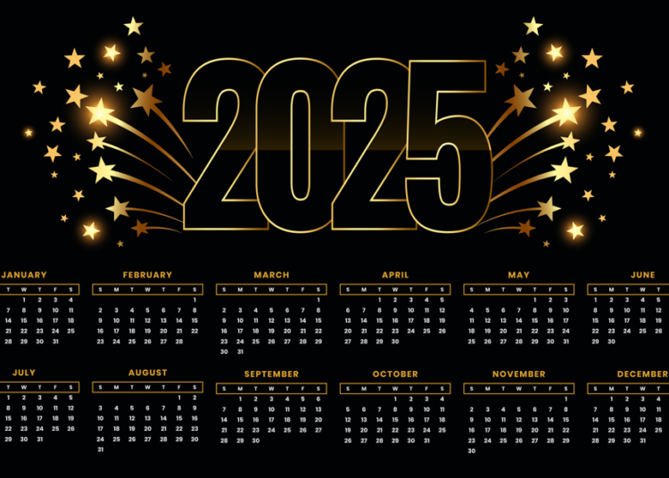 Una hoja en blanco, preparándonos para el año 2025