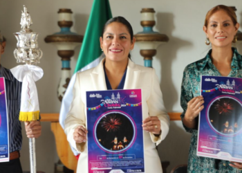 Lupita Cuautle presenta actividades de Feria Patronal San Andrés Cholula 2024