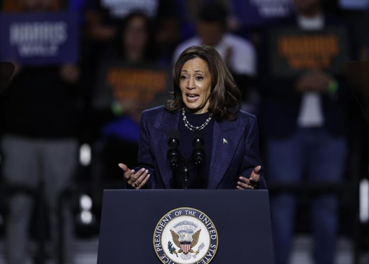 Harris promete que dará a Palestina la dignidad que merece en Míchigan