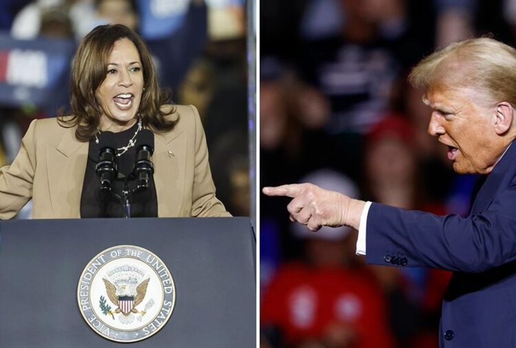 Harris deja atrás ataques a Trump, que sigue enfocado en criticar la inmigración