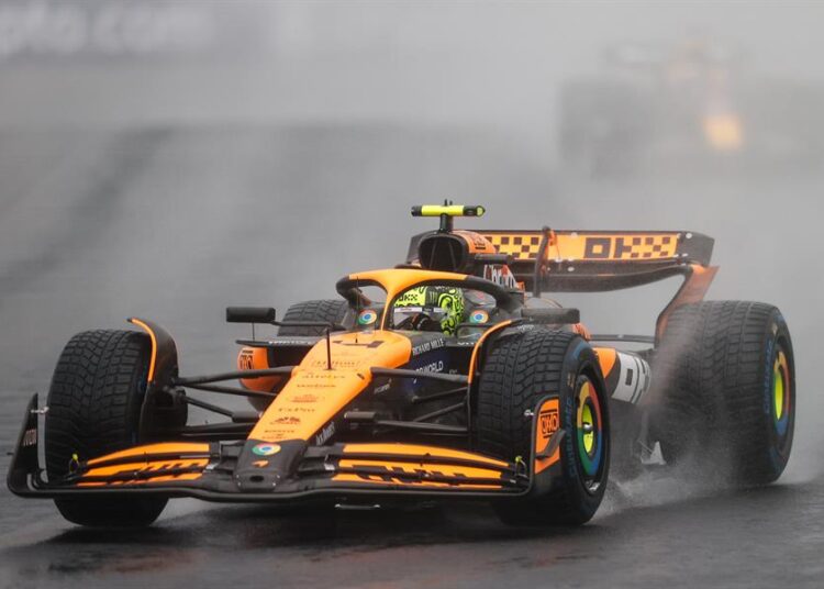 Norris sale primero en Brasil; Verstappen, el 17