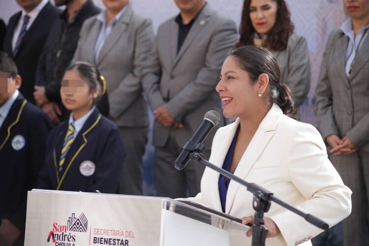 Cuautle preside primera ceremonia cívica de de San Andrés Cholula 2024 -2027