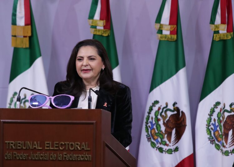 Nadie puede acusar al TEPJF de haberse alejado de la Constitución: magistrada presidenta Mónica Soto Fregoso