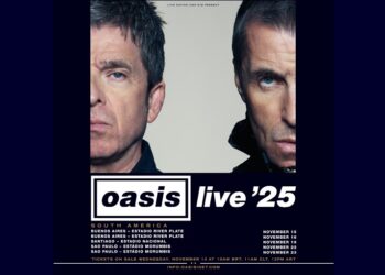 Oasis amplía gira mundial con conciertos en Argentina, Chile y Brasil