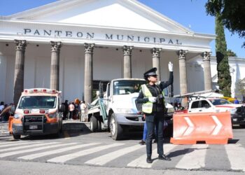 Sin incidentes en festividades por el  Día de Muertos