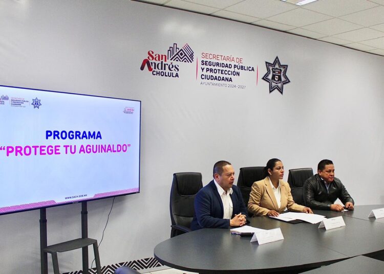 Lupita Cuautle anuncia programa Protege tu Aguinaldo