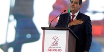 Unió Sergio Salomón una Puebla rota