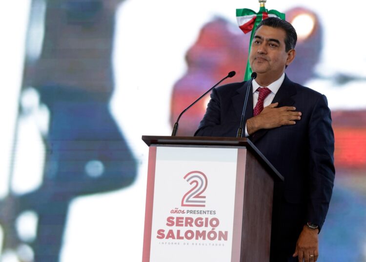 Unió Sergio Salomón una Puebla rota