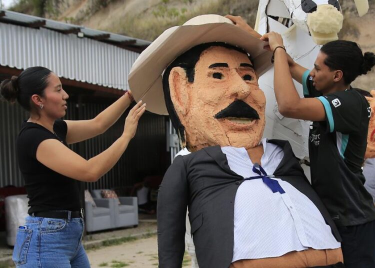 Pareja presidencial de Honduras será ‘quemada’ despidiendo la Nochevieja de 2024
