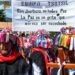 Indígenas marchan contra la violencia en la frontera sur de México