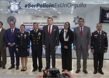 Arranca gobierno de Armenta Mier en Puebla, recibe el mando de seguridad pública