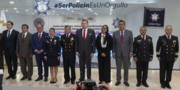 Arranca gobierno de Armenta Mier en Puebla, recibe el mando de seguridad pública