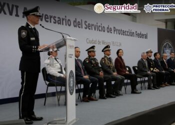 Servicio de Protección Federal celebró 16 años como referente de seguridad y compromiso con México