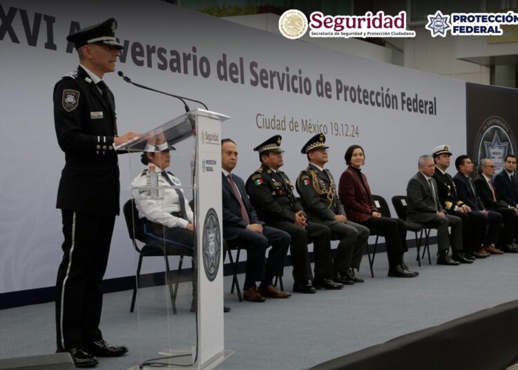 Servicio de Protección Federal celebró 16 años como referente de seguridad y compromiso con México