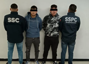 Elementos de la SSC y FGJ de la CDMX, en coordinación con la SSPC, DEFENSA, SEMAR y FGR, detuvieron a dos lideres de la organización criminal con operaciones en la colonia Guerrero