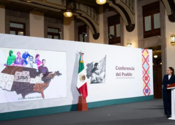 Migrantes Mexicanos exponen «En la Mañanera del pueblo» sus aportaciones a la economía de EUA y México